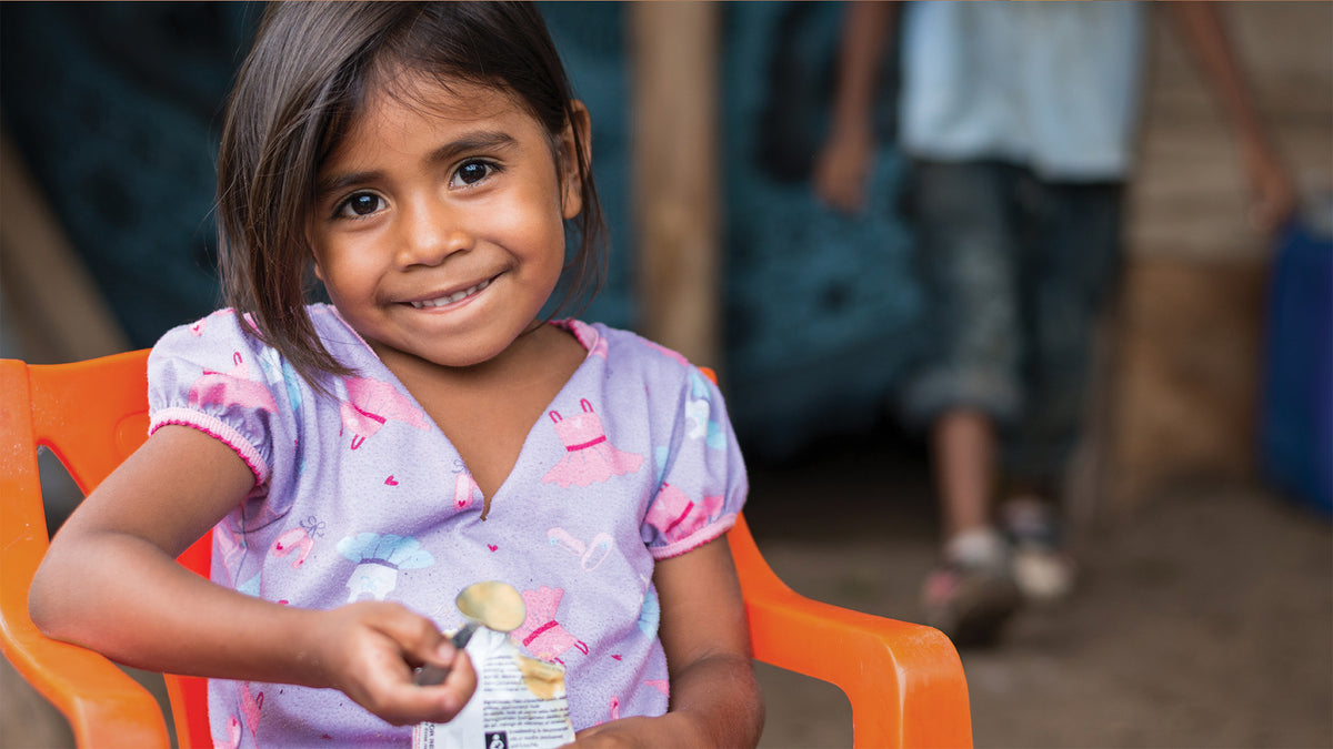 When you buy Good Spread, you help save a child's life.